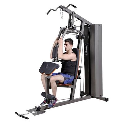 Gimnasio casero multifuncional JX-1200; jalón lateral con poleas selectorizado, prensa de pecho