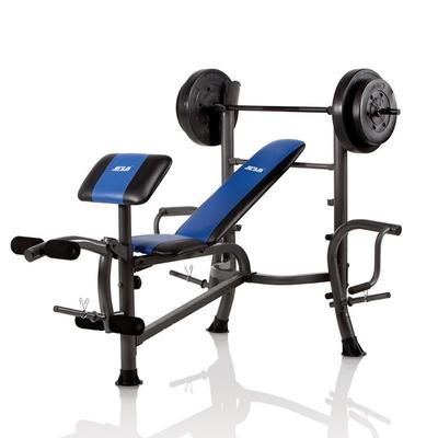Banca de musculación JX-36780B ajustable multiusos 